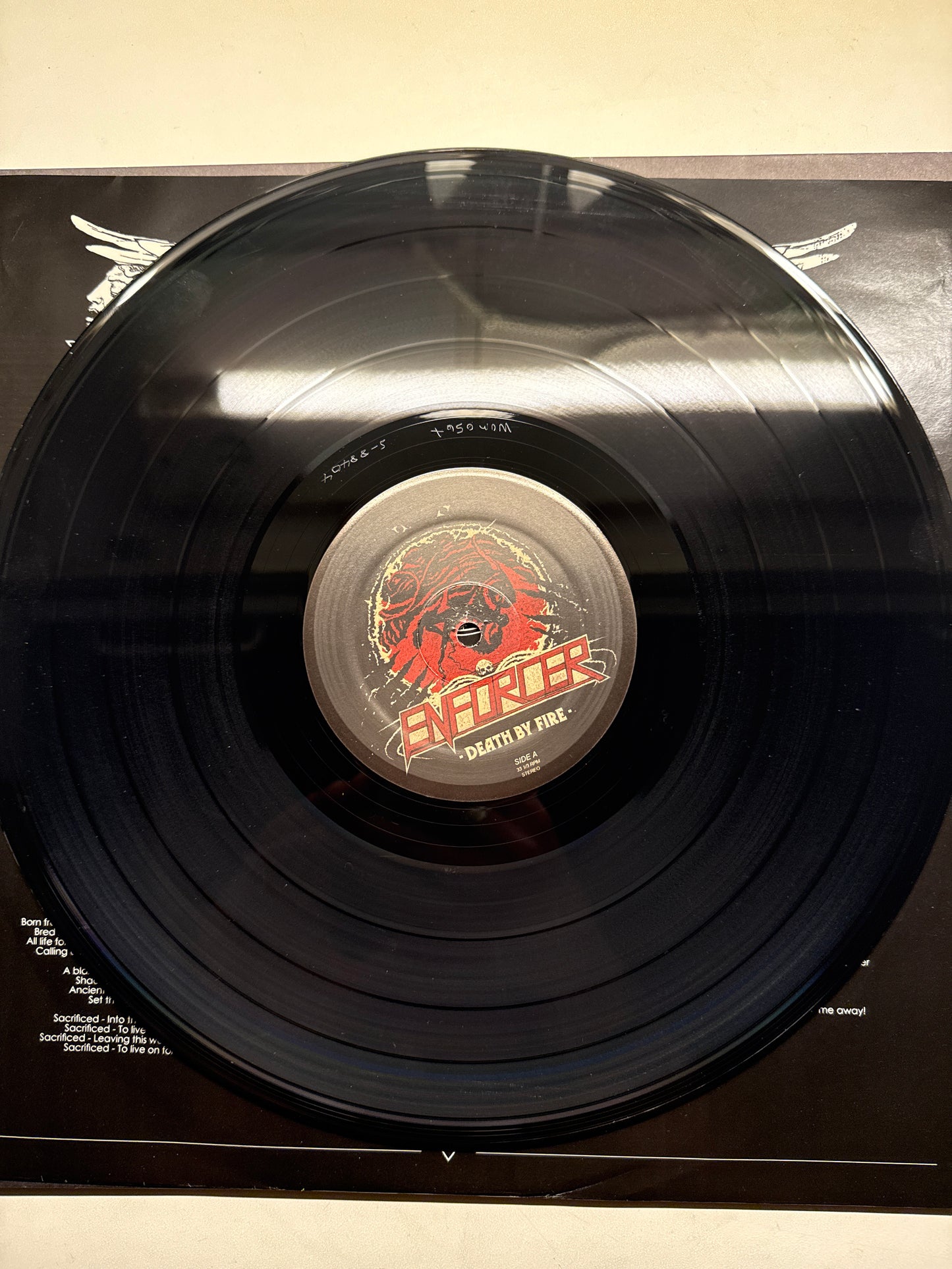 Death By Fire (matte version, War on Music)