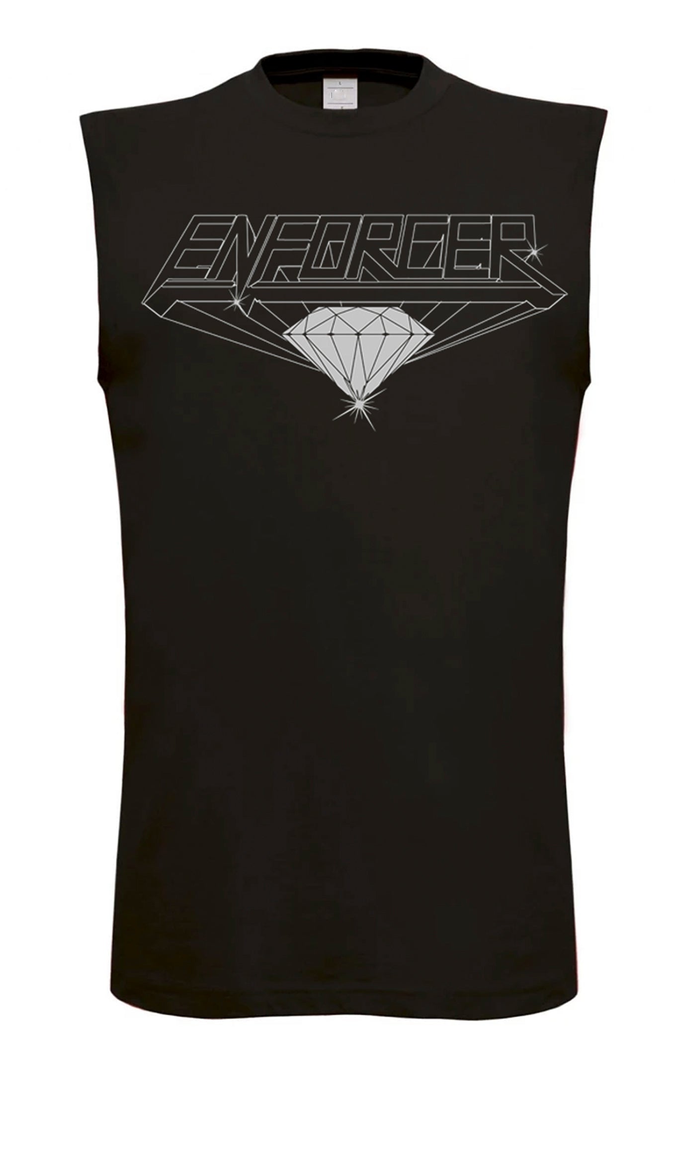 Enforcer Silver Diamond Muscle T-shirt