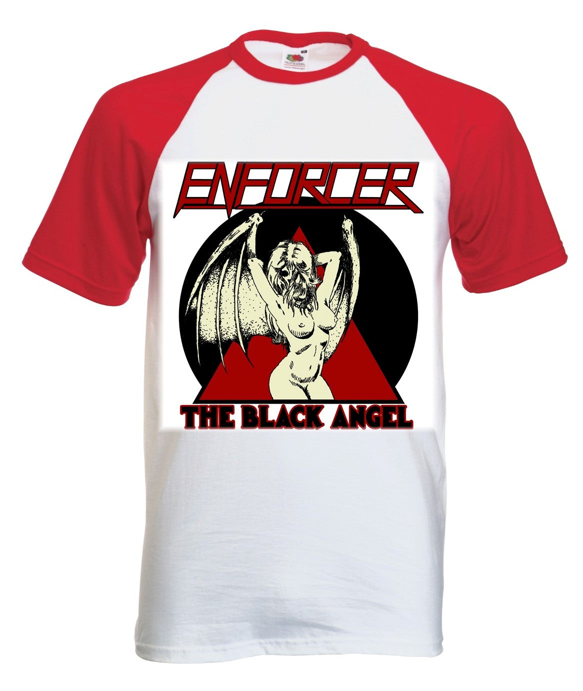 Black Angel Baseball Shirt