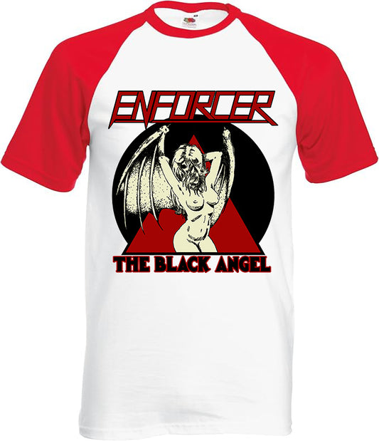 Black Angel Baseball Shirt