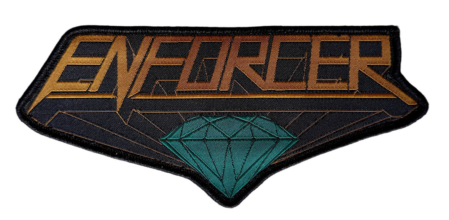 Woven Shaped Logo Patch